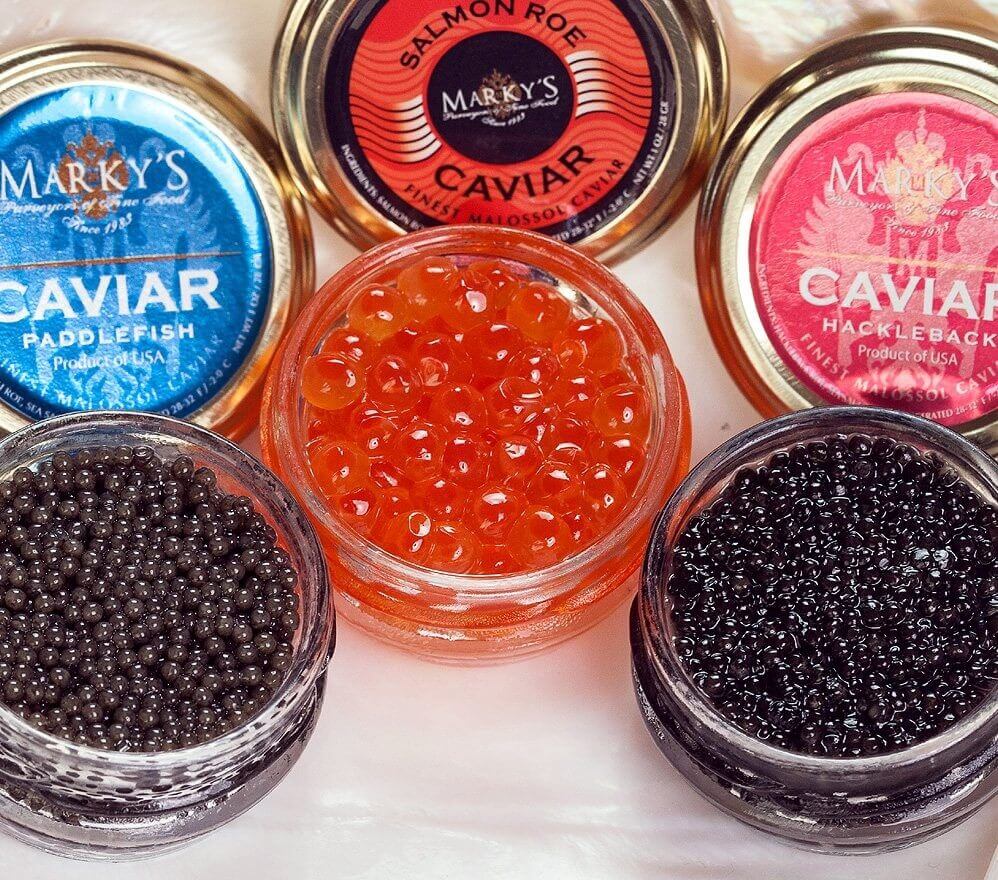 tipos de Caviar